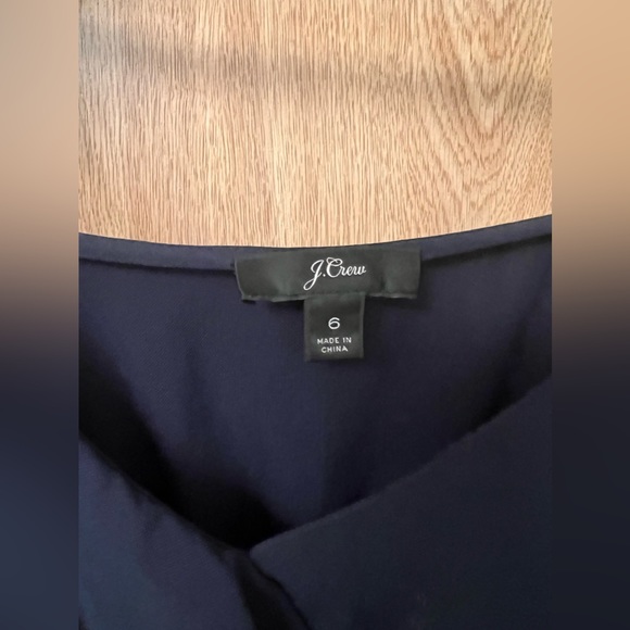 Navy J Crew Midi Dress - Picture 4 of 4